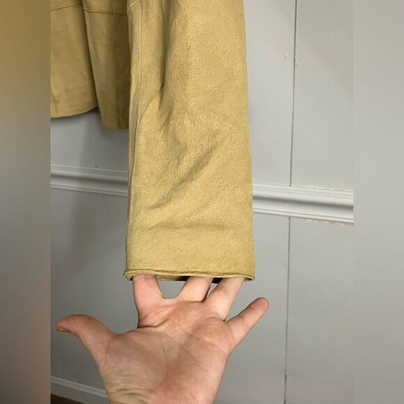 Siena Studio Vintage Leather Pearl Snap Button Jacket Size Medium Butter Soft - Picture 6 of 8